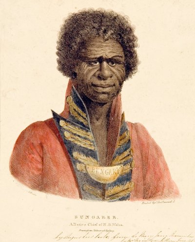 Bungaree, A Native Chief of N.S. Wales by Augustus Earle